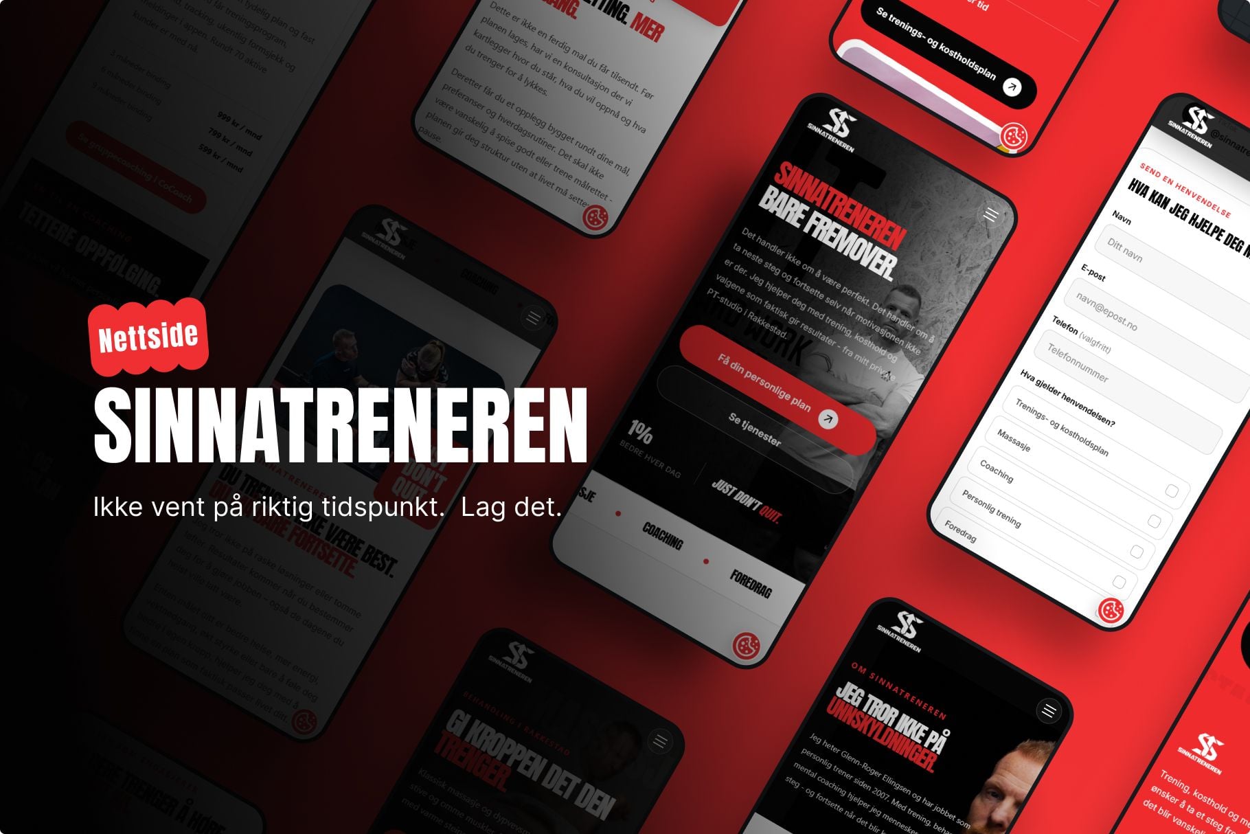 Ny nettside for Sinnatreneren